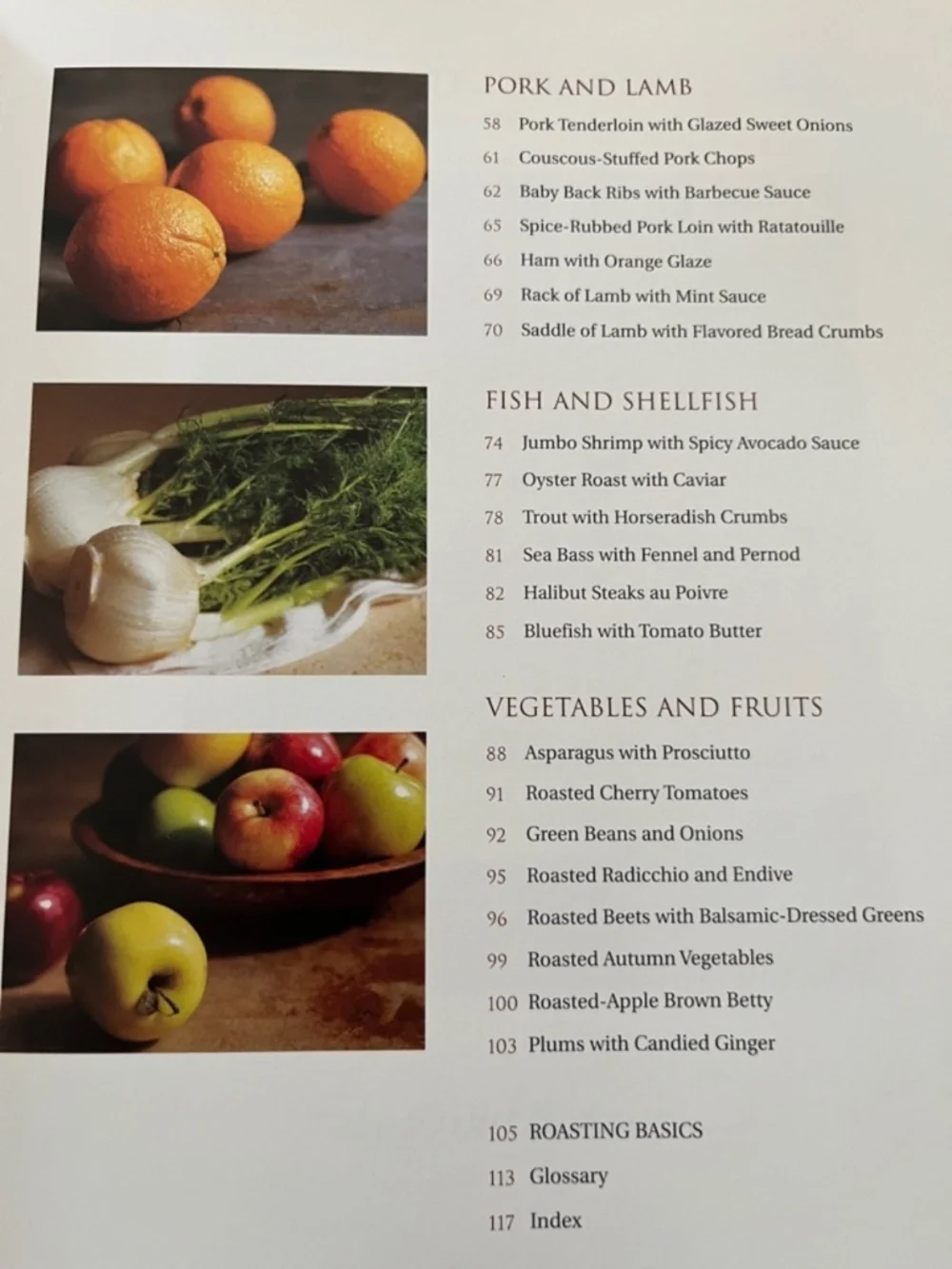 Williams Sonoma Roasting Cookbook